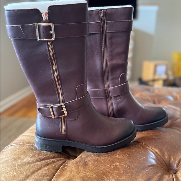 Vionic Marlow Tall Dark Brown Boots Size 6.5 NWOT - Picture 3 of 13